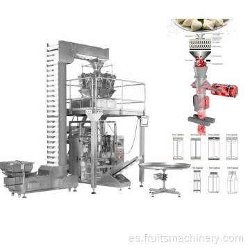 Máquina de embalaje y sellado de múltiples cabezas